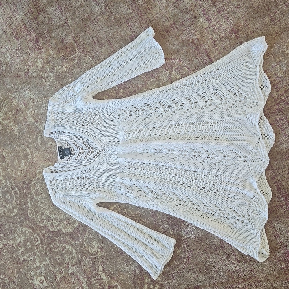 Venus Crochet Cover-Up Dress